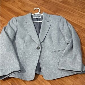 Women's Tahari Gray Blazer